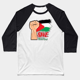 Save Palestine Baseball T-Shirt